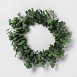 Faux Eucalyptus Wreath - Hearth & Hand™ With Magnolia 9 Faux Eucalyptus Wreath - Hearth & Hand™ With Magnolia -Selected Home Furnishings Store GUEST 69c452d5 ce0e 424b a992 018b3034bdd8