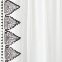 1pc Light Filtering Diamond Border Window Curtain Panel White - Opalhouse™ Designed With Jungalow™ 8 1pc Light Filtering Diamond Border Window Curtain Panel White - Opalhouse™ Designed With Jungalow™ -Selected Home Furnishings Store GUEST 6a1227ec a22c 4a58 b5cd ea3e9bda3f45