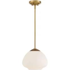 Possini Euro Design Orilla Brass Mini Pendant Light 11 3/4" Wide Mid Century Modern White Opal Glass Shade For Dining Room House Foyer Kitchen Island 11 Possini Euro Design Orilla Brass Mini Pendant Light 11 3/4" Wide Mid Century Modern White Opal Glass Shade For Dining Room House Foyer Kitchen Island -Selected Home Furnishings Store GUEST 6b825d15 6d82 4dd9 a2ba bf886b8011ff
