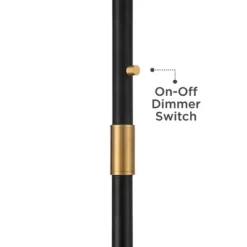 Possini Euro Design Halifax Modern Industrial Floor Lamp 64 1/2" Tall Matte Black Warm Gold Metal Double Drum Shade For Living Room Bedroom Office 12 Possini Euro Design Halifax Modern Industrial Floor Lamp 64 1/2" Tall Matte Black Warm Gold Metal Double Drum Shade For Living Room Bedroom Office -Selected Home Furnishings Store GUEST 6bc1a5e9 dca2 4618 bcc0 bd30ff3ed0b5