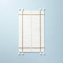 Bold Cross Stripes Tassel Rug Cream/Tan - Hearth & Hand™ With Magnolia 14 Bold Cross Stripes Tassel Rug Cream/Tan - Hearth & Hand™ With Magnolia -Selected Home Furnishings Store GUEST 6cc8f106 81f2 4c56 a259 7849943cb5a5