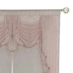 Kate Aurora Ultra Glam Beaded Sparkly Sheer Window In A Bag Curtain Set 12 Kate Aurora Ultra Glam Beaded Sparkly Sheer Window In A Bag Curtain Set -Selected Home Furnishings Store GUEST 6d5cac9a 0114 4d54 80c5 31bf5f4ab158