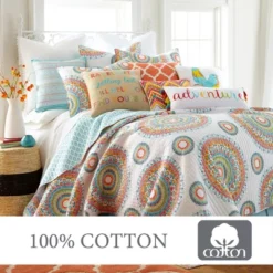 Mayla Medallion Quilt And Pillow Sham Set - Levtex Home 11 Mayla Medallion Quilt And Pillow Sham Set - Levtex Home -Selected Home Furnishings Store GUEST 6e54a96b d6af 4b3d 8915 a891c6cb91bd