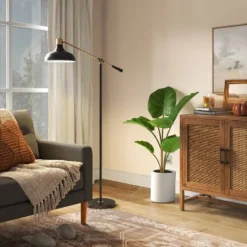 Crosby Bell Schoolhouse Floor Lamp Matte Black (Includes LED Light Bulb) - Threshold™ 5 Crosby Bell Schoolhouse Floor Lamp Matte Black (Includes LED Light Bulb) - Threshold™ -Selected Home Furnishings Store GUEST 6ef3c34e 1771 4af6 b775 86df4beefc7f