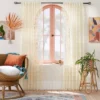 1pc 50"x84" Sheer Zig Zag Macrame Curtain Panel Cream - Opalhouse™ Designed With Jungalow™ 1 1pc 50"x84" Sheer Zig Zag Macrame Curtain Panel Cream - Opalhouse™ Designed With Jungalow™ -Selected Home Furnishings Store GUEST 712f1311 7264 4d02 ada6 b2d66663db9d