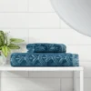 Plush Scallop Towel Teal Blue - Threshold™ 2 Plush Scallop Towel Teal Blue - Threshold™ -Selected Home Furnishings Store GUEST 71451cf9 d361 40c4 82f7 ce5e7c72c5f3