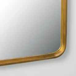 Arched Metal Frame Mirror Brass Finish - Hearth & Hand™ With Magnolia 7 Arched Metal Frame Mirror Brass Finish - Hearth & Hand™ With Magnolia -Selected Home Furnishings Store GUEST 716e116a 6ee0 4b78 a585 1d1b6a8fc93b