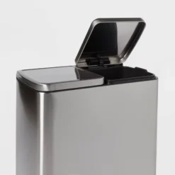 60L Stainless Steel Step Trash And Recycle Can - Brightroom™ 6 60L Stainless Steel Step Trash And Recycle Can - Brightroom™ -Selected Home Furnishings Store GUEST 725a5981 236c 45dc 8580 98216275ac36