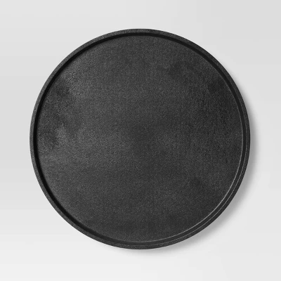 Cast Metal Round Tray - Threshold™ 3 Cast Metal Round Tray - Threshold™