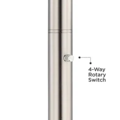 Possini Euro Design Light Blaster Art Deco Torchiere Floor Lamp 72 1/2" Tall Brushed Nickel LED Frosted Glass Bowl Shade For Living Room Bedroom House 12 Possini Euro Design Light Blaster Art Deco Torchiere Floor Lamp 72 1/2" Tall Brushed Nickel LED Frosted Glass Bowl Shade For Living Room Bedroom House -Selected Home Furnishings Store GUEST 739e6cc9 5288 4837 b117 bf279c8a9867