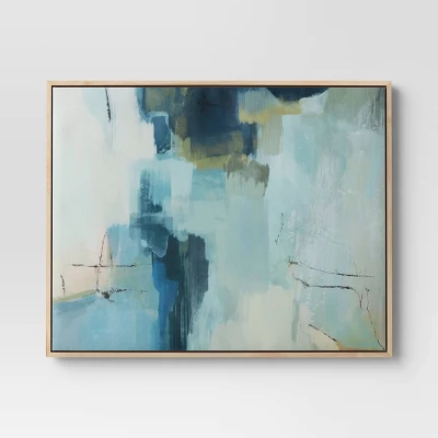 2pk 16" X 20" Abstract Pair Framed Wall Canvases - Threshold™ 5 2pk 16" X 20" Abstract Pair Framed Wall Canvases - Threshold™ - Image 3