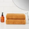 Quick Dry Ribbed Bath Towel Set - Threshold™ 2 Quick Dry Ribbed Bath Towel Set - Threshold™ -Selected Home Furnishings Store GUEST 77d4341d 9648 46ec a5b3 d28310b8cae5