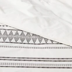 5pc Woven Diamond Stripe Comforter Set Cream/Black - Threshold™ 11 5pc Woven Diamond Stripe Comforter Set Cream/Black - Threshold™ -Selected Home Furnishings Store GUEST 7a81c7b5 b6f7 4472 9936 97e48d9b6ca4