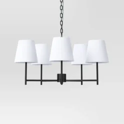 5 Arm Shaded Chandelier - Threshold™ -Selected Home Furnishings Store GUEST 7acf848b 4c0f 48ef 9863 fc259012496e