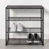 4 Tier Shoe Rack Black Metal With Black Oak Wood - Brightroom™ 1 4 Tier Shoe Rack Black Metal With Black Oak Wood - Brightroom™ -Selected Home Furnishings Store GUEST 7d8722fc 809b 46bb 8cdc 66a0f0295d4b