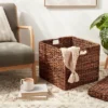 Woven Abaca Folding Lidded Cube Brown - Brightroom™ 2 Woven Abaca Folding Lidded Cube Brown - Brightroom™ -Selected Home Furnishings Store GUEST 7ea4390c 9378 486e 8e54 b9f194756a7f