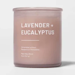 Glass Jar Lavender And Eucalyptus Candle - Threshold™ 10 Glass Jar Lavender And Eucalyptus Candle - Threshold™ -Selected Home Furnishings Store GUEST 809cac14 c554 458a 8774 49a2f6be7e7b