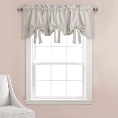 18"x52" Melody Bow Valance Blush - Lush Décor 6 18"x52" Melody Bow Valance Blush - Lush Décor - Image 4