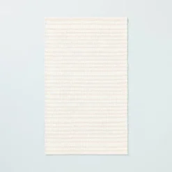 Textured Stripe Indoor/Outdoor Woven Area Rug Beige/Cream - Hearth & Hand™ With Magnolia 10 Textured Stripe Indoor/Outdoor Woven Area Rug Beige/Cream - Hearth & Hand™ With Magnolia -Selected Home Furnishings Store GUEST 81adbddd c71c 4ad6 a930 83f20b4a4740
