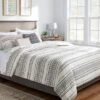 5pc Woven Diamond Stripe Comforter Set Cream/Black - Threshold™ 1 5pc Woven Diamond Stripe Comforter Set Cream/Black - Threshold™ -Selected Home Furnishings Store GUEST 853fdb78 199b 43fa 8678 4a9cc4604e9d