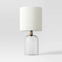Glass Cylinder Mini Table Lamp With Open Base Clear - Threshold™ 9 Glass Cylinder Mini Table Lamp With Open Base Clear - Threshold™ -Selected Home Furnishings Store GUEST 857dae5c 7594 4a2a a16e 4e68dee8179e