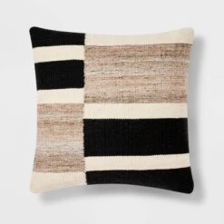 Oversized Blocked Woven Square Throw Pillow - Threshold™ 6 Oversized Blocked Woven Square Throw Pillow - Threshold™ -Selected Home Furnishings Store GUEST 864410dc 2c42 4709 81f7 2d6de2ae0e28