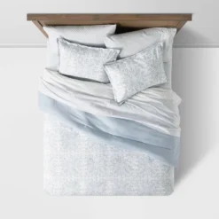 7pc Medallion Comforter Bedding Set With Sheets Blue - Threshold™ 8 7pc Medallion Comforter Bedding Set With Sheets Blue - Threshold™ -Selected Home Furnishings Store GUEST 886187e2 73e4 45b2 94ff 238d1528b1df