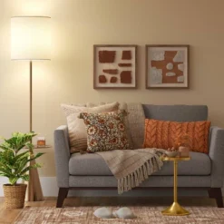 Modern Floor Lamp With Table Brass - Threshold™ 6 Modern Floor Lamp With Table Brass - Threshold™ -Selected Home Furnishings Store GUEST 88f51ccd 982b 4981 b74b 7349e376cd01