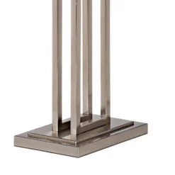 Possini Euro Design Modern Floor Lamp 62" Tall Brushed Nickel Openwork Rectangular Profile Off White Fabric Shade For Living Room Reading 12 Possini Euro Design Modern Floor Lamp 62" Tall Brushed Nickel Openwork Rectangular Profile Off White Fabric Shade For Living Room Reading -Selected Home Furnishings Store GUEST 8b7ff47a 428f 40e2 8e52 8e425d2241d9