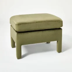 Bellfield Fully Upholstered Ottoman - Threshold™ Designed With Studio McGee -Selected Home Furnishings Store GUEST 8c2ae305 97a8 4ba0 8c59 1bb9984d6dae