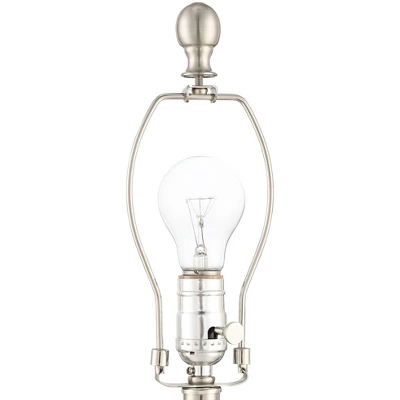 360 Lighting Ellen 21" High Sculptured Small Mid Century Modern Coastal Accent Table Lamp White Ceramic Single Living Room Bedroom Bedside Nightstand 6 360 Lighting Ellen 21" High Sculptured Small Mid Century Modern Coastal Accent Table Lamp White Ceramic Single Living Room Bedroom Bedside Nightstand - Image 4