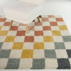 Sydney Rainbow Checkered Shag Kids' Rug - Balta Rugs 10 Sydney Rainbow Checkered Shag Kids' Rug - Balta Rugs -Selected Home Furnishings Store GUEST 8ea393bd 9ccd 48b2 b521 b532d0497f66
