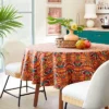 70" Cotton Calling In The Abundance Round Tablecloth With Tassels - Opalhouse™ Designed With Jungalow™ 2 70" Cotton Calling In The Abundance Round Tablecloth With Tassels - Opalhouse™ Designed With Jungalow™ -Selected Home Furnishings Store GUEST 8f2ca633 6abf 41e0 bc9a f8d11471c037