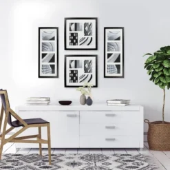 Thin Collage Frame Holds Four 4" X 6" Photos Black - Room Essentials™ 8 Thin Collage Frame Holds Four 4" X 6" Photos Black - Room Essentials™ -Selected Home Furnishings Store GUEST 92031546 a124 47e0 807c 56020352aad6