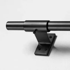 Steel Curtain Rod Matte Black - Hearth & Hand With Magnolia 13 Steel Curtain Rod Matte Black - Hearth & Hand With Magnolia -Selected Home Furnishings Store GUEST 93451e14 271e 4685 a29b 53f19cc87dba