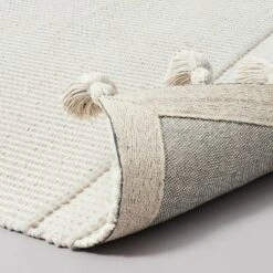 Texture Border Stripe Rug Cream/Silver Gray - Hearth & Hand™ With Magnolia 8 Texture Border Stripe Rug Cream/Silver Gray - Hearth & Hand™ With Magnolia -Selected Home Furnishings Store GUEST 94669fa7 9809 4e40 99dd 993073cf36dc