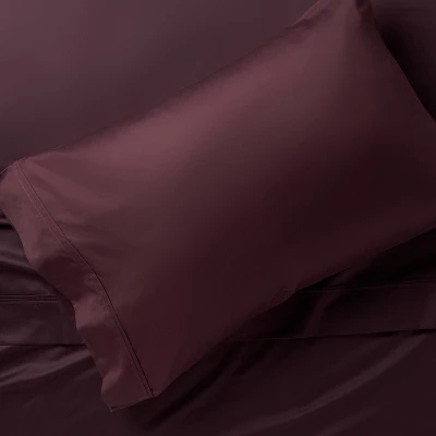 400 Thread Count Solid Performance Pillowcase Set - Threshold 3 400 Thread Count Solid Performance Pillowcase Set - Threshold