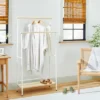 Two-Tier Metal & Wood Garment Rack Cream/Beige - Hearth & Hand™ With Magnolia 1 Two-Tier Metal & Wood Garment Rack Cream/Beige - Hearth & Hand™ With Magnolia -Selected Home Furnishings Store GUEST 966b3bad 6360 4f3b 94b0 d8f409d3ca9c