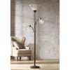 Franklin Iron Works Warwick Industrial Torchiere Floor Lamp With Side Lights 71 1/2" Tall Tiger Bronze LED Clear Seedy Glass For Living Room Reading 1 Franklin Iron Works Warwick Industrial Torchiere Floor Lamp With Side Lights 71 1/2" Tall Tiger Bronze LED Clear Seedy Glass For Living Room Reading -Selected Home Furnishings Store GUEST 97f411dd d692 4275 a55b fdb2868b3e24