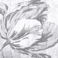 Standard Merian Tulip Sham Gray/White - New York Botanical Garden 9 Standard Merian Tulip Sham Gray/White - New York Botanical Garden -Selected Home Furnishings Store GUEST 981f80e2 b812 428f a934 520f881ef698