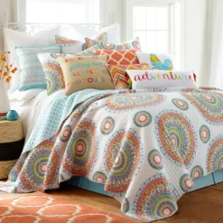 Mayla Medallion Quilt And Pillow Sham Set - Levtex Home 15 Mayla Medallion Quilt And Pillow Sham Set - Levtex Home -Selected Home Furnishings Store GUEST 98698ca2 dd3c 4491 b3b4 3e434c88cbdf