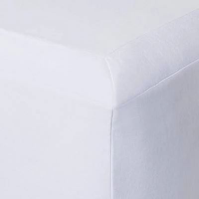 White Solid Box Spring Cover (Queen) - Threshold™ 4 White Solid Box Spring Cover (Queen) - Threshold™ - Image 2