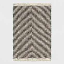 Chevron Woven Area Rug Black/White - Project 62™ 12 Chevron Woven Area Rug Black/White - Project 62™ -Selected Home Furnishings Store GUEST 99d5d101 4f55 4573 98c6 ebfd2aabc95f