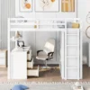 Full Size Loft Bed With Drawers, Desk And Wardrobe - ModernLuxe 2 Full Size Loft Bed With Drawers, Desk And Wardrobe - ModernLuxe -Selected Home Furnishings Store GUEST 9b9a7aaa 977c 4255 916d e8b69477ac35