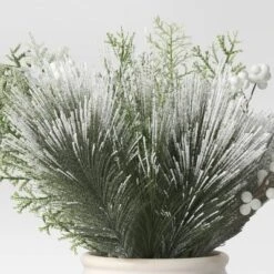 Artificial Plant Large Heavy Flocked Arrangement - Threshold™ 6 Artificial Plant Large Heavy Flocked Arrangement - Threshold™ -Selected Home Furnishings Store GUEST 9bf519c3 a858 4eb7 a250 c4d00a3419ee