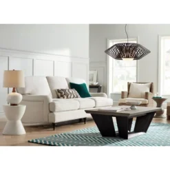 Possini Euro Design Planet Black Large Pendant Light 31 1/2" Wide Mid Century Modern White Glass For Dining Room House Foyer Kitchen Island Entryway 17 Possini Euro Design Planet Black Large Pendant Light 31 1/2" Wide Mid Century Modern White Glass For Dining Room House Foyer Kitchen Island Entryway -Selected Home Furnishings Store GUEST 9fd5eeff 26e7 48a5 a661 fad7fda6cf28