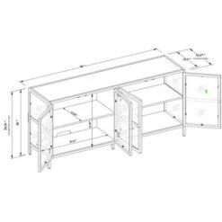 Crystal Cove Glass TV Stand For TVs Up To 59" - Threshold™ Designed With Studio McGee 13 Crystal Cove Glass TV Stand For TVs Up To 59" - Threshold™ Designed With Studio McGee -Selected Home Furnishings Store GUEST a13f9ad9 19e7 45e4 939d 0ee33acc8103