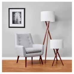 29.5" Brooklyn Table Lamp Brown - Adesso