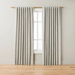 Heathered Slub Room Darkening Curtain Panel - Hearth & Hand™ With Magnolia -Selected Home Furnishings Store GUEST a4a62756 feb2 4b16 a9a0 7820a44f7261