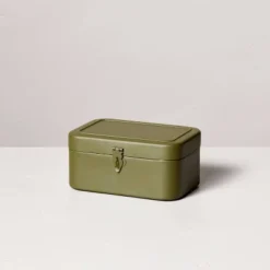 Decorative Metal Storage Box Green - Hearth & Hand™ With Magnolia 10 Decorative Metal Storage Box Green - Hearth & Hand™ With Magnolia -Selected Home Furnishings Store GUEST a8afceba 0ae7 4309 ba71 a0e1832484a9